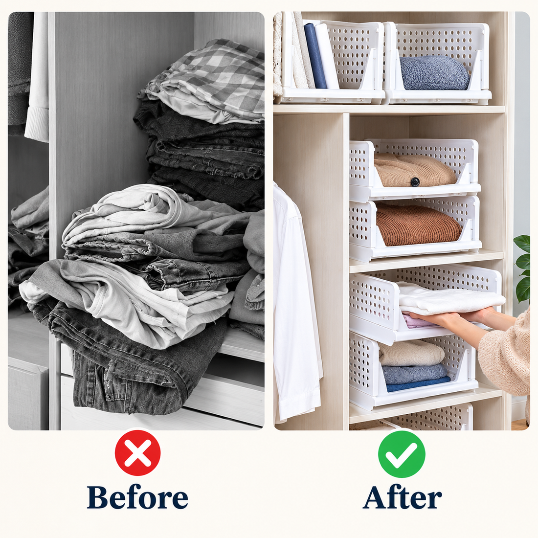 FoldNest Storage Organizer Buy 3 + Get 2 FREE