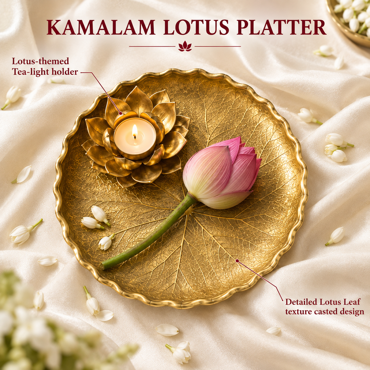 KAMALAM LOTUS PLATTER